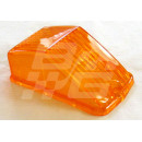 Lens amber flasher side lamp MGB Chrome bumper Image for Lens amber flasher side lamp MGB Chrome bumper