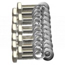 Image for MGB Front Valance stainless steel fitting kit