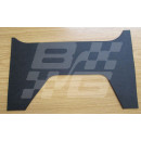 Black heater trim panel MGB 70-80 Image for Black heater trim panel MGB 70-80