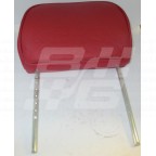 Image for LEATHER H/REST RED/RED MFG