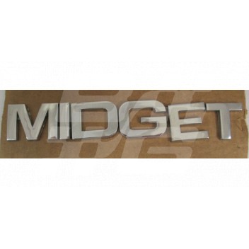 Image for BADGE SILLS 'MIDGET' LETTERS