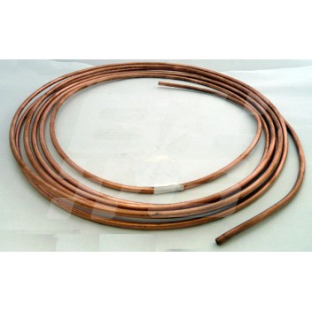 Image for Copper Clutch pipe 1/4  per meter
