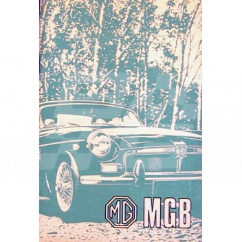 Image for MGB HANDBOOK 1973/74 USA