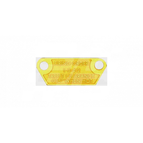 Image for 'FIRING ORDER' PLATE 1622 (0.015)