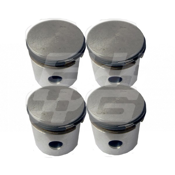 Image for XPAG 69mm Piston & ring set (set of 4)